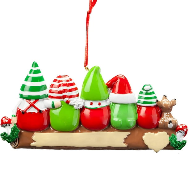 Family of 5 Fox Valley Traders Family and Dog Ornament Family of 5 Fox Valley Traders Family and Dog Ornament